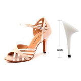 mohamed-imourig - Ladingwu Latin Dance Shoes Women Suede And PU New Purple Salsa Party Ballroom Dance Shoes Cuba Heel 9cm ladies sneaker Dance - mohamed imourig - 