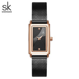 mohamed-imourig - Shengke Women Watches Fashion Geneva Designer Ladies Watch Luxury Brand Rectangle Quartz Gold Wrist Watch Luxury Gifts For Women - mohamed imourig - 