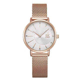 2019 Shengke Quartz Watches Women Multicolor Silver Stainless Steel Mesh Strap Simple Casual Lady Wristwatch Bayan Reloj Mujer