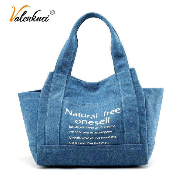 mohamed-imourig - Valenkuci luxury handbags women bags designer canvas letter hand bag for girls women 2018 fashion top handle bags bolsos mujer - mohamed imourig - 