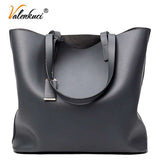 mohamed-imourig - Valenkuci 2018 new fashion shoulder bags female famous brand handbags women's bags high quality tote women mujer bolsas SD-681 - mohamed imourig - 