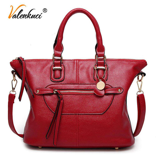 mohamed-imourig - Valenkuci women top-handle bags luxury handbags female messenger bag ladies fashion women's shoulder bags bolsos mujer SD-732 - mohamed imourig - 