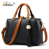 mohamed-imourig - Valenkuci brand 2018 women's leather handbags crossbody bags for women shoulder bag tassel messenger bags female ladies SD-735 - mohamed imourig - 