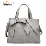 mohamed-imourig - Valenkuci Fashion Bow Handbags for Women Designer Bags Famous Brand Luxury Ladies Leather Crossbody Messenger Shoulder Bag bolsa - mohamed imourig - 