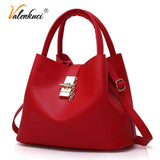 mohamed-imourig - Valenkuci Fashion Red Women Handbags High Quality Composite Designer Bags Famous Brand Women Bags 2018 Crossbody Messenger Bag - mohamed imourig - 