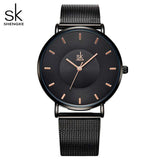 mohamed-imourig - Shengke Simple Women Watches 2017 Ladies Wristwatch Ultra thin Quartz Watch Woman Sliver Ladies Watch Relogio Feminino SK 2017 - mohamed imourig - 