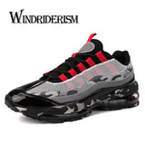 mohamed-imourig - WINDRIDERISM Air Cushion Men Running Shoes Breathable Mesh + PU Lightweight Men Sneakers Fashion Spring And Autumn Casual Shoes - mohamed imourig - 