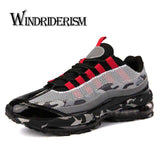mohamed-imourig - WINDRIDERISM Air Cushion Men Running Shoes Breathable Mesh + PU Lightweight Men Sneakers Fashion Spring And Autumn Casual Shoes - mohamed imourig - 