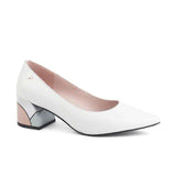 mohamed-imourig - SOPHITINA Sexy Pointed Toe Pumps High Quality Sheepskin Fashion Design Mixed Colored Square Heel Shoes New Women's Pumps PC567 - mohamed imourig - 