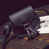 mohamed-imourig - Valenkuci Crossbody Bag for Women PU Leather Bags Ladies Women Messenger Bags Mini Tassel Shoulder bags Bolsas Femininas SD-723 - mohamed imourig - 