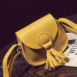 mohamed-imourig - Valenkuci Crossbody Bag for Women PU Leather Bags Ladies Women Messenger Bags Mini Tassel Shoulder bags Bolsas Femininas SD-723 - mohamed imourig - 