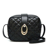 mohamed-imourig - Valenkuci Small Crossbody Bags for Women 2018 PU Leather Lattice Mini Girls Handbags Shoulder Messenger Women's Bag bolso mujer - mohamed imourig - 