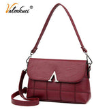 mohamed-imourig - Valenkuci brands famous women's bag solid leather handbags shoulder bag female fashion casual women messenger bags SD-680 - mohamed imourig - 