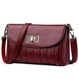 mohamed-imourig - Valenkuci brands 2018 fashion women's messenger bags black leather handbags for women bags causal shoulder bags female SD-679 - mohamed imourig - 