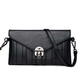 mohamed-imourig - Valenkuci women's messenger bags for women leather handbags casual tote high quality crossbody bag black shoulder bags SD-662 - mohamed imourig - 