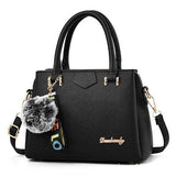 mohamed-imourig - Valenkuci luxury women's leather handbag fashion women bag shoulder bags designer female school bag for girls bolsas feminina - mohamed imourig - 