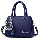 mohamed-imourig - Valenkuci luxury women's leather handbag fashion women bag shoulder bags designer female school bag for girls bolsas feminina - mohamed imourig - 