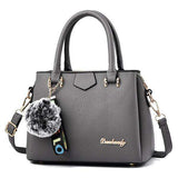 mohamed-imourig - Valenkuci luxury women's leather handbag fashion women bag shoulder bags designer female school bag for girls bolsas feminina - mohamed imourig - 