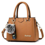 mohamed-imourig - Valenkuci luxury women's leather handbag fashion women bag shoulder bags designer female school bag for girls bolsas feminina - mohamed imourig - 