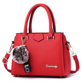 mohamed-imourig - Valenkuci luxury women's leather handbag fashion women bag shoulder bags designer female school bag for girls bolsas feminina - mohamed imourig - 