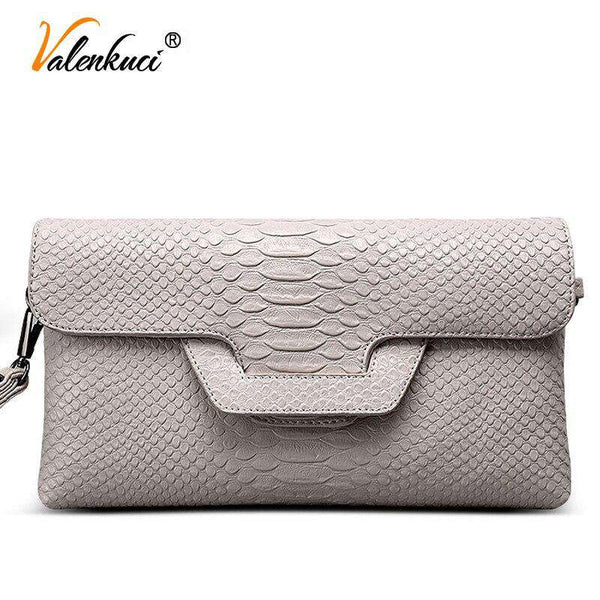 mohamed-imourig - Valenkuci Fashion Women's Bags Leather Handbags Evening Shoulder Bag Female Women Messenger Bags Brand Women Leather Bag SD-482 - mohamed imourig - 