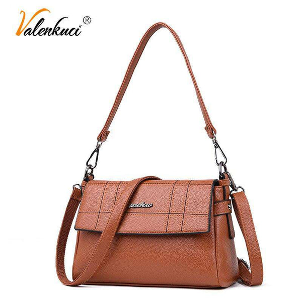 mohamed-imourig - Valenkuci Luxury Crossbody Bags Women Bags Designer Fashion Ladies Shoulder Messenger Pink Woman Bag 2018 Clutch bolsa feminina - mohamed imourig - 