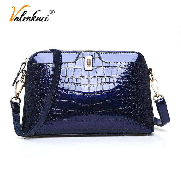 mohamed-imourig - Valenkuci Fashion PU Leather Tote Bag Famous Brand Designer Shoulder Bags High Quality Ladies Crossbody Messenger Bags for Women - mohamed imourig - 