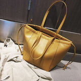 mohamed-imourig - Valenkuci 2018 New Large-capacity Women Shoulder Bag Female Casual PU Leather Women's Handbag Tote Bags Hand Bag bolsa feminina - mohamed imourig - 