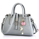 mohamed-imourig - Valenkuci Brand women leather handbags shoulder bags messenger bags solid zipper top-handle bags crossbody bags for women SD-668 - mohamed imourig - 