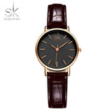 mohamed-imourig - Shengke Luxury Women Watch Famous Golden Dial Fashion Design Bracelet Watches Ladies Women Wristwatches Relogio Femininos SK New - mohamed imourig - 