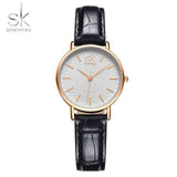 mohamed-imourig - Shengke Luxury Women Watch Famous Golden Dial Fashion Design Bracelet Watches Ladies Women Wristwatches Relogio Femininos SK New - mohamed imourig - 
