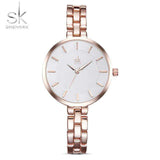 mohamed-imourig - Shengke New Women Bracelet Wrist Watches Simple Girls Fashion Geneva Quartz Clock Female Luxury Wristwatch 2017 Relogio Feminino - mohamed imourig - 