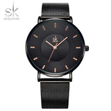 mohamed-imourig - Shengke Simple Women Watches 2017 Ladies Wristwatch Ultra thin Quartz Watch Woman Sliver Ladies Watch Relogio Feminino SK 2017 - mohamed imourig - 