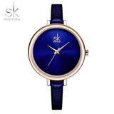 mohamed-imourig - Shengke Elegant Slim Quartz Watch Top Brand Leather Women Watches Ladies Business  Wristwatch Relojes Mujer Hot Clock 2018 - mohamed imourig - 