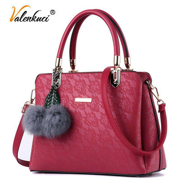mohamed-imourig - Valenkuci 2018 women leather handbags women messenger bags bolsa feminina women bags bolsos shoulder bags crossbody bag SD-659 - mohamed imourig - 