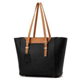 mohamed-imourig - Valenkuci new 2018 women Top-handle Bag shoulder bags pu leather Handbags solid women tote bags ladies messenger bag SD-624 - mohamed imourig - 