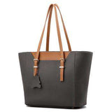 mohamed-imourig - Valenkuci new 2018 women Top-handle Bag shoulder bags pu leather Handbags solid women tote bags ladies messenger bag SD-624 - mohamed imourig - 