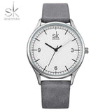 mohamed-imourig - Shengke Top Brand Quartz Watch Women Casual Fashion Japan Movement Leather Analog Wrist Watch Minimalist Designer Relogio Gift - mohamed imourig - 