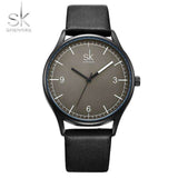 mohamed-imourig - Shengke Top Brand Quartz Watch Women Casual Fashion Japan Movement Leather Analog Wrist Watch Minimalist Designer Relogio Gift - mohamed imourig - 