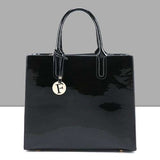 mohamed-imourig - Valenkuci Brand Glossy Tote Women Bags High Quality Women's PU Leather Handbags Shoulder Crossbody Bag Messenger Bags SD-736 - mohamed imourig - 