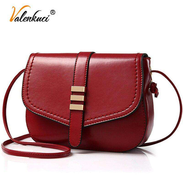 mohamed-imourig - Valenkuci vintage crossbody bags for women leather handbags shoulder bag brand female messenger bags bolsas femininas SD-640 - mohamed imourig - 
