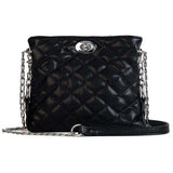 mohamed-imourig - Valenkuci Shoulder Bags for Women 2018 Fashion Leather Messenger Bag Chain Lattice Crossbody Women's Bag bolsa feminina clutch - mohamed imourig - 