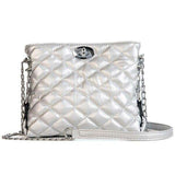 mohamed-imourig - Valenkuci Shoulder Bags for Women 2018 Fashion Leather Messenger Bag Chain Lattice Crossbody Women's Bag bolsa feminina clutch - mohamed imourig - 