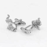 mohamed-imourig - Kemstone Novelty Animal Turtle/Bear/Shark/Bride Design Cufflinks Men's Shirt Suit Dress Party Cuff Links Jewelry Gift - mohamed imourig - 