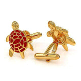 mohamed-imourig - Kemstone Novelty Animal Turtle/Bear/Shark/Bride Design Cufflinks Men's Shirt Suit Dress Party Cuff Links Jewelry Gift - mohamed imourig - 