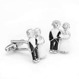 mohamed-imourig - Kemstone Novelty Animal Turtle/Bear/Shark/Bride Design Cufflinks Men's Shirt Suit Dress Party Cuff Links Jewelry Gift - mohamed imourig - 