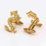 mohamed-imourig - Kemstone Novelty Animal Turtle/Bear/Shark/Bride Design Cufflinks Men's Shirt Suit Dress Party Cuff Links Jewelry Gift - mohamed imourig - 