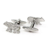 mohamed-imourig - Kemstone Novelty Animal Turtle/Bear/Shark/Bride Design Cufflinks Men's Shirt Suit Dress Party Cuff Links Jewelry Gift - mohamed imourig - 