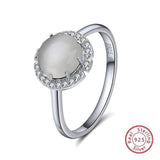 mohamed-imourig - Effie Queen Real 925 Sterling Silver Rings For Women Turquoises Pave Setting AAA Cubic Zircon Female Ring Wedding Jewelry BR55 - mohamed imourig - 