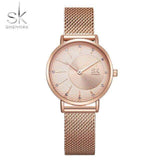 mohamed-imourig - Shengke Watch Women Casual Fashion Quartz Wristwatches Crystal Design Ladies Gift Relogio Feminino Mesh Band Zegarek Damski 2019 - mohamed imourig - 